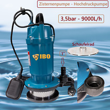 Hochdruck Zisternenpumpe Tauchpumpe Wasserpumpe 0,25 bis 1,1kw - 1,2 bis 3,5bar