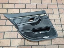 Original BMW 7er E38 Türverkleidung Türpappe hinten links Leder Schwarz
