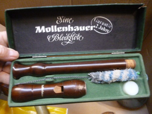 Alte blockflöte mollenhauer - blockflöte,