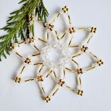 Perlenstern gold kristall 9,7