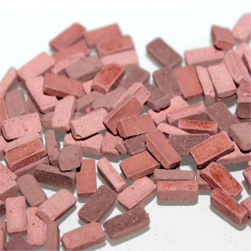 Ziegelsteine rot 1 35 - rot, 1:35