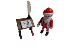 Playmobil Weihnachtsmann mit Stehpult