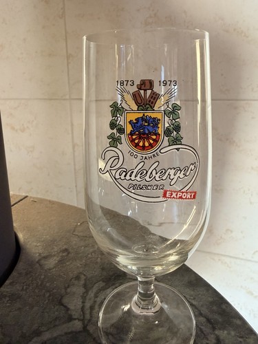 Ddr bierglas radeberger - bierglas,
