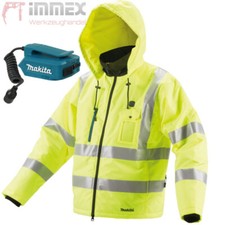 Makita Akku-Thermo-Jacke DCJ206Z Thermojacke Arbeitsjacke Gr.M-XXL 18V + Adapter
