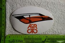 Alter Aufkleber Auto Sonnendach Autodach AIR CTO OTO (?)