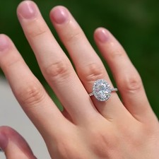 Luxus Diamant Ring 14k