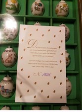 Miniatursammlung 15 Ostereier Hutschenreuther limitiert OVP