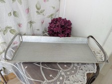 Edles Metalltablett Rivièra Maison Serviertablett - Shabby chic - Brocante 