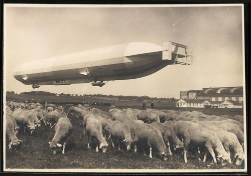 Fotografie zeppelin luftschiff - zeppelin,