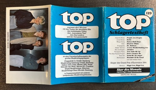 Top schlagertextheft 119 - -, mit