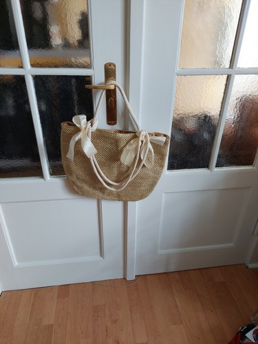Bast stroh tasche - ,