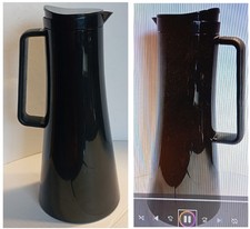 Bodum BISTRO Thermoskanne - 1,1l schwarz isoliert Knopfdruckmechanismus #K W32