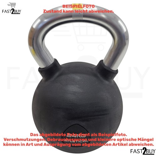 Atletica kettlebell 24kg - 24kg, gummi