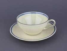 Thomas Ivory blauer Rand