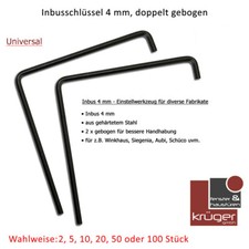 Inbus Einstellschlüssel 4 mm