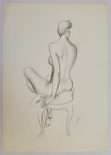 Zeichnung bleistift akt - bleistift,