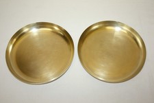 Zwei / Alte " MESSING - WAAGSCHALEN " / Für alte Markt - Waagen