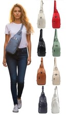 Italy echt Leder Rucksack Sing