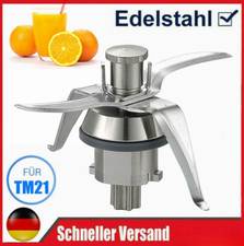 Für Vorwerk Thermomix TM21 Küchenmaschine Ersatz Messer Mixmesser Edelstahl DHL
