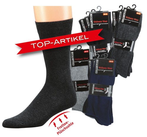 Paar wellness socken komfort - 3,