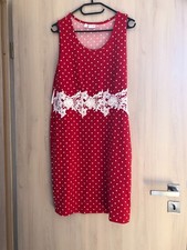 Kleid rot/weiß gepunktet mit
