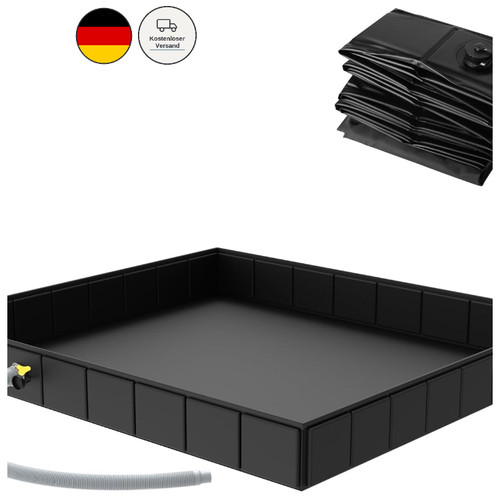 Faltbare duschwanne 104x104 - faltbare, cm