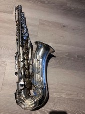 silbernes Altsaxophon von