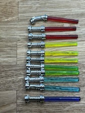 11 Stück Original Lego Star Wars CHROME Lichtschwerter Lightsaber Konvolut Vader