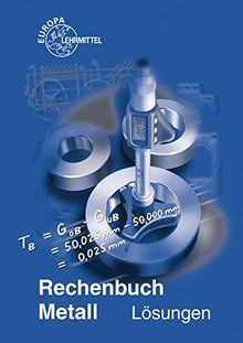 Rechenbuch metall lösungen - rechenbuch,