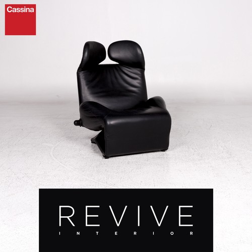 Cassina wink leder sessel - wink,