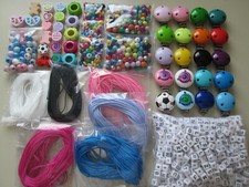 Schnullerkettenmaterial Bastelset, Starterset groß