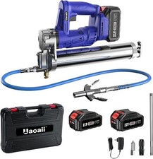 Akku Fettpresse Elektrische Grease Fett Gun Einhandfettpresse 21V 4000mAh Akku