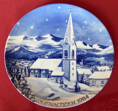 Weihnachtsteller 1984 - ,
