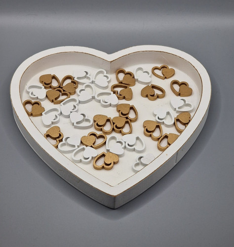 Geschenk hochzeit herz holz - hochzeit,