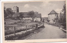 AK Bad Mergentheim Ruine Neuhaus Kleinformat Feldpost 1942 sw