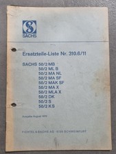 Ersatzteilliste Sachs 50/2