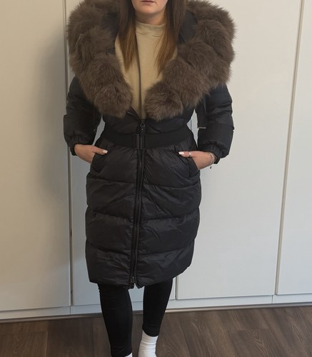 Daunen wintermantel damen lang - damen,