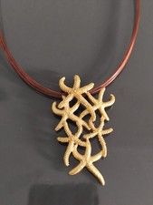 Collier matt gold kleine - gold, 6