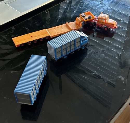 Konvolut modell lkw - konvolut, modell-lkw