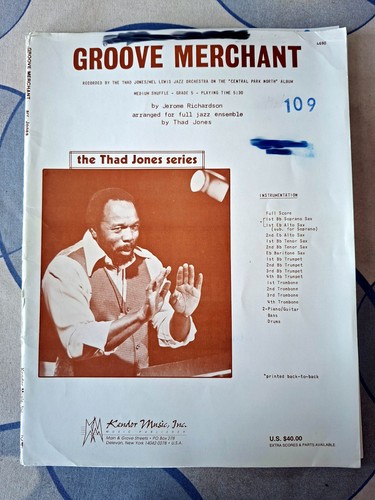 Bigband arrangement groove - arrangement, „groove