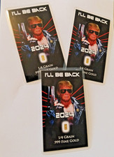 Set 3 x 0,017 Gramm Goldbarren