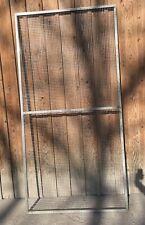 Volierenelement aus V2A Edelstahl 250x125cm 19x19mm/1,5mm Rahmenstärke 30x30mm