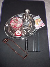 Metall Küchenzubehör/Helfer 9 tlg., guter Zustand