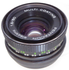 Pentacon electric 50mm 8 - electric, f1.8
