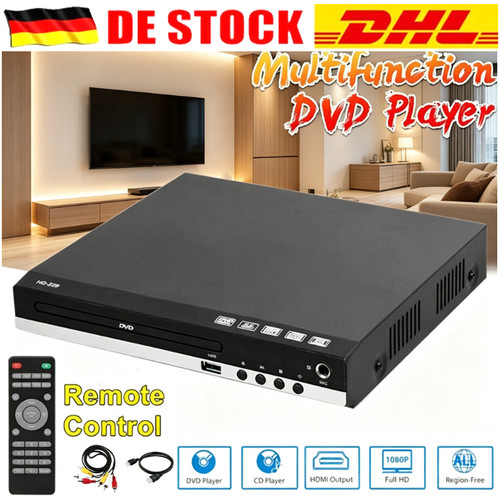 1080p dvd spieler mit - cd,