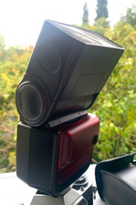 Canon Speedlite 300 TL Blitzgerät von 1985 bis 1990 für Canon T90 / T 90 gebaut