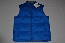Marmot Herren Guides Daunen Weste Kobalt Blau L Groß Brandneu Authentisch #73110