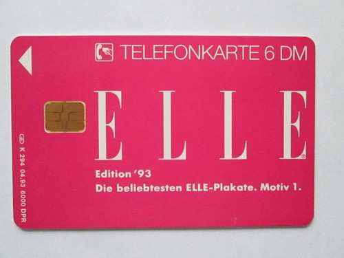 Telefonkarte medien elle k - medien, elle,