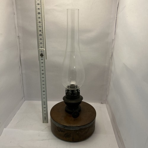 Petroleumlampe antik kupfer - petroleumlampe,