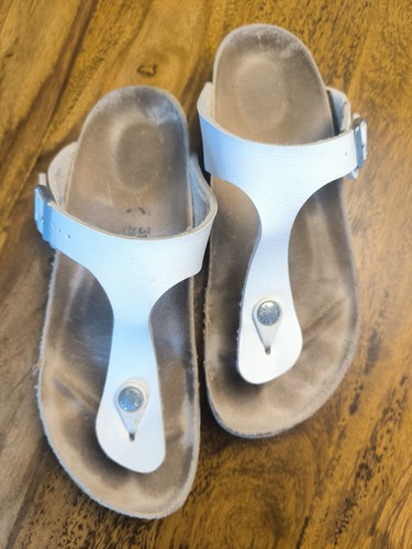 Birkenstock gizeh weiß - birkenstock,